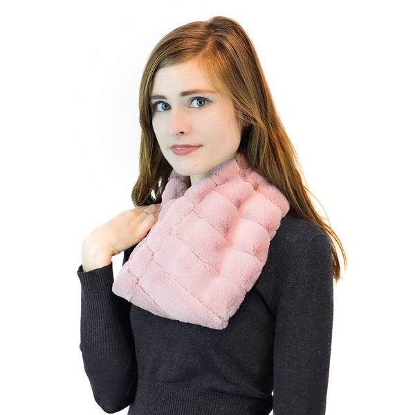 Surell Faux Fur Infinity Neck Loop