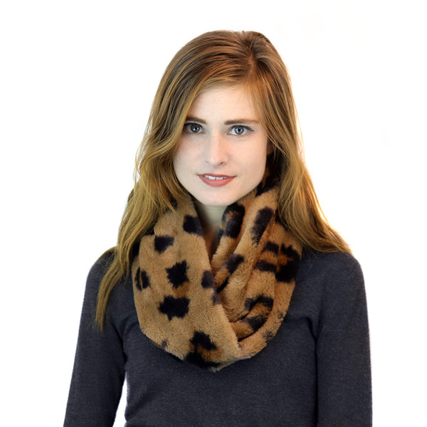 surell Faux Fur Infinity Neck Loop