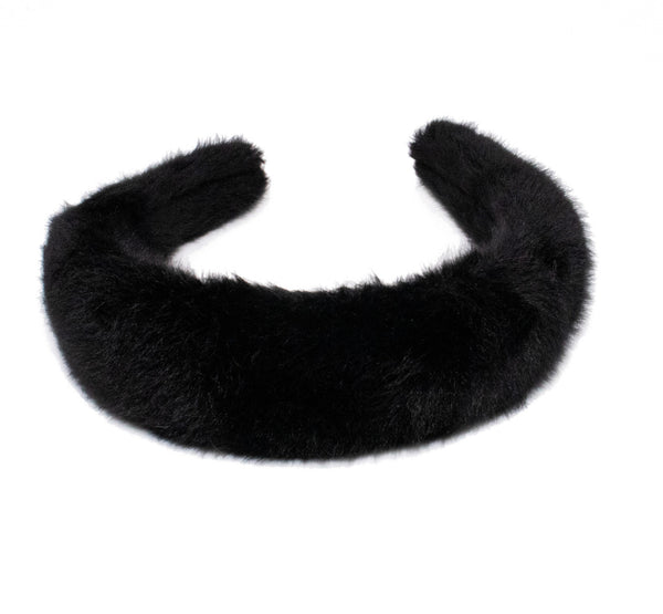 Surell Faux Mink Fur Hairband