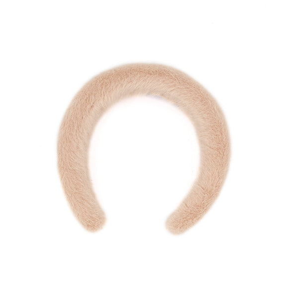 Surell Faux Mink Fur Hairband