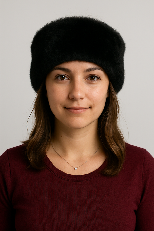 Surell Faux Rex Rabbit Fur Headband/Scarf