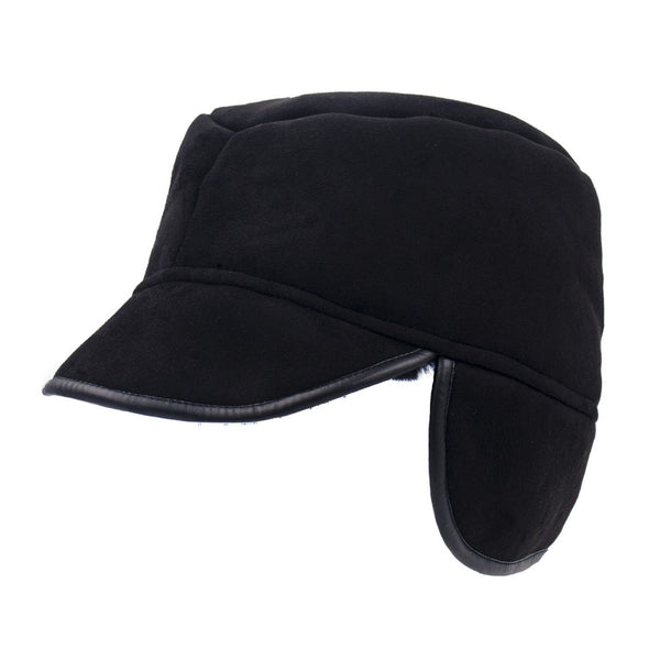 surell Faux Shearling Cabbie Hat