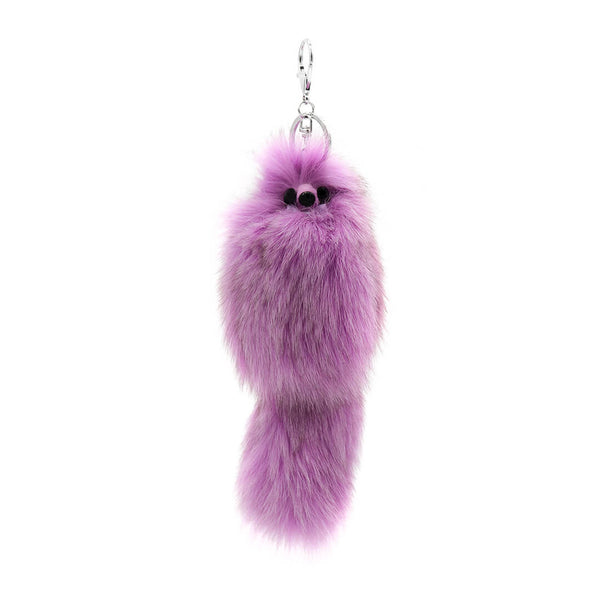 Surell Fox Fur Creature Keychain