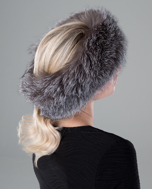 Surell Fox Fur Headband/Scarf