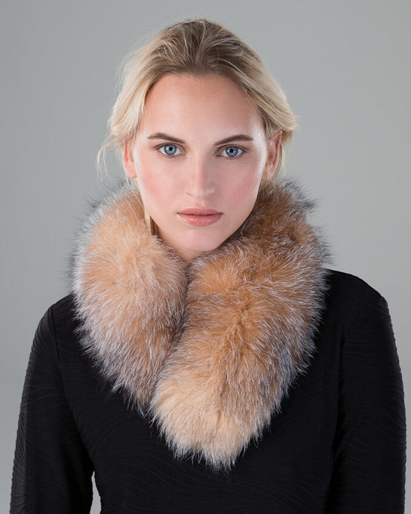 Surell Fox Fur Headband/Scarf