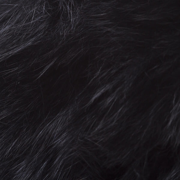 Surell Fox Fur Knit Stretch Beanie