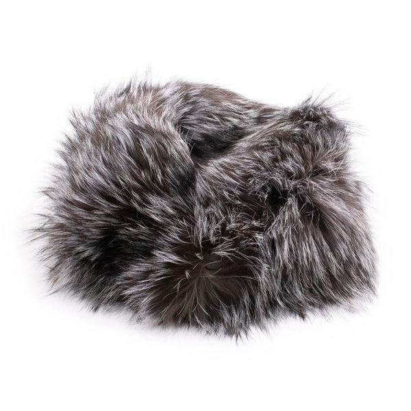 Surell Fox Neck Loop With Twist