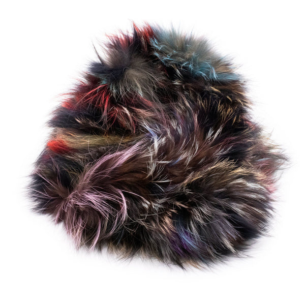 Surell Fox Neck Loop With Twist