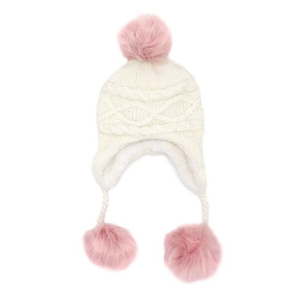 surell Kid's Knit Trapper Hat
