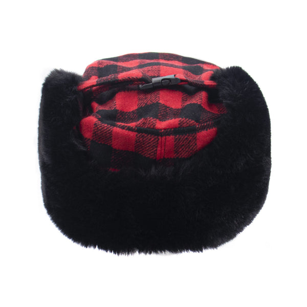 Surell Men's Faux Shearling Fudd Hat