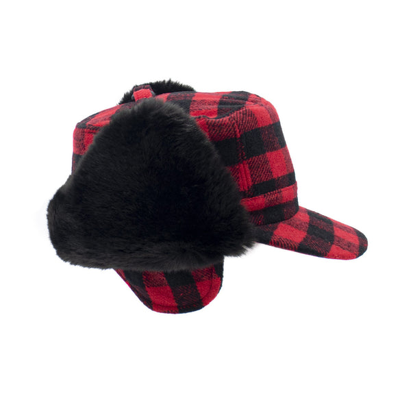 surell Men's Faux Shearling Fudd Hat