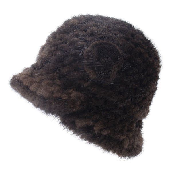 Surell Mink Fur Cloche