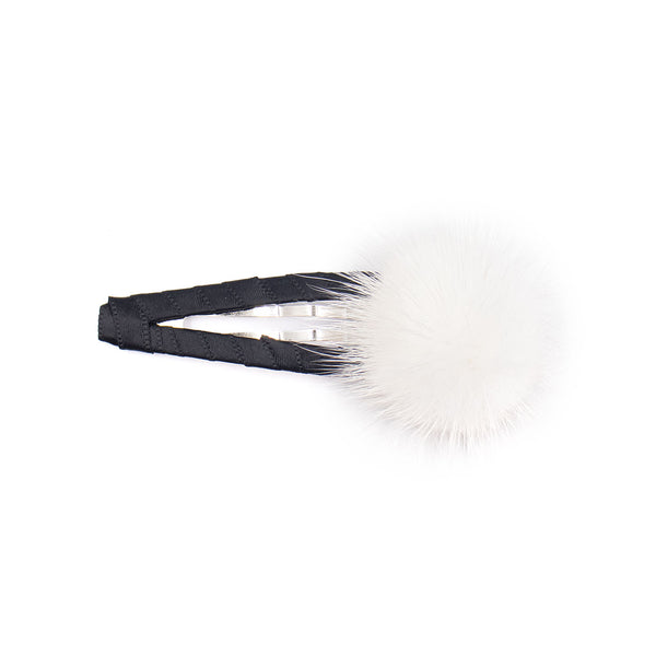 surell Mink Pom Clip