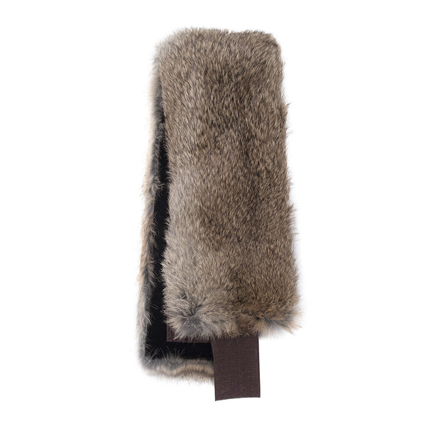 surell Rabbit Fur Headband/Scarf