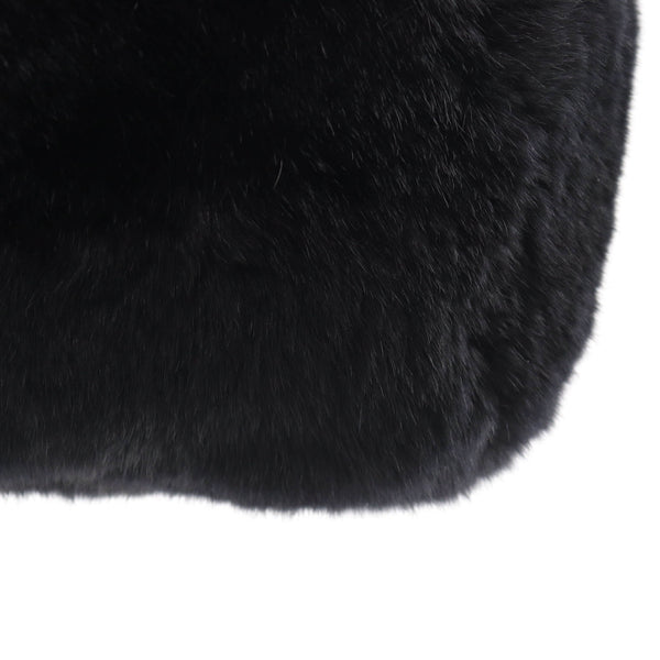 Surell Rex Rabbit Fur Handbag