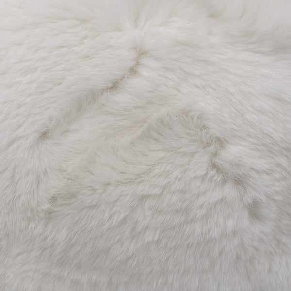 Surell Rex Rabbit Fur Pillow