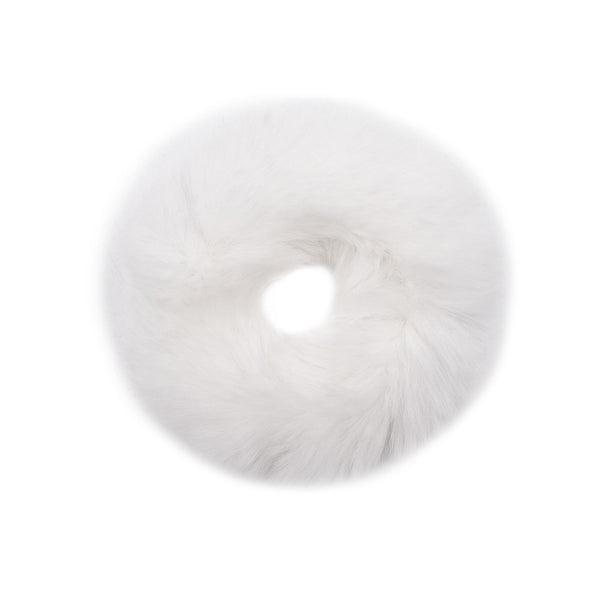 Surell Rex Rabbit Fur Scrunchie