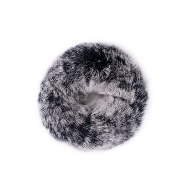 surell Rex Rabbit Fur Scrunchie