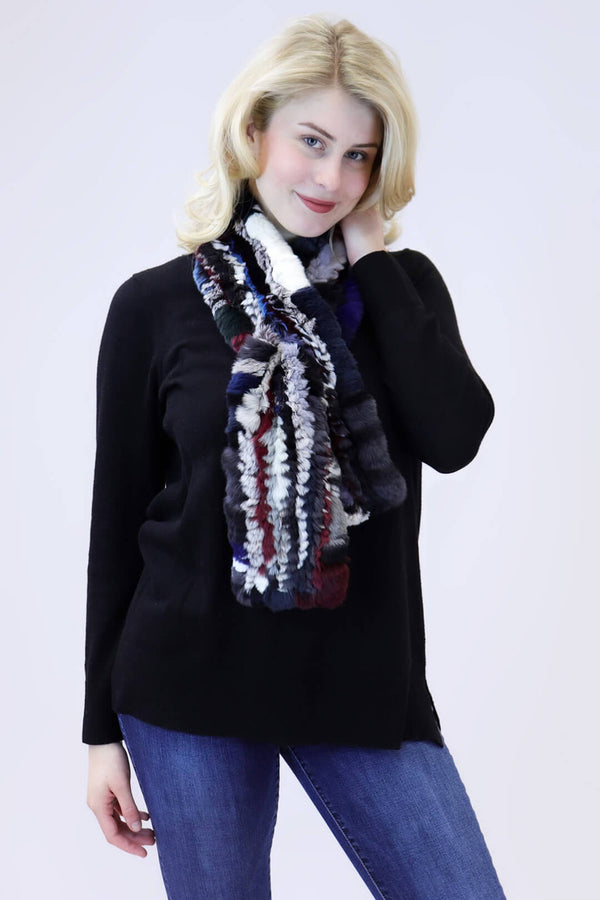 surell Rex Rabbit Pull-Through Scarf
