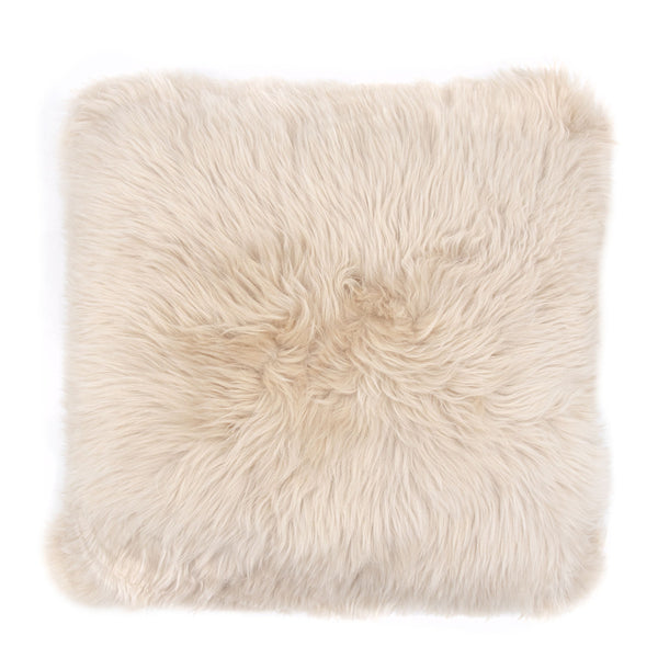 surell Shearling Sheepskin Pillow
