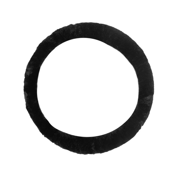 Surell Shearling Steering Wheel Cover