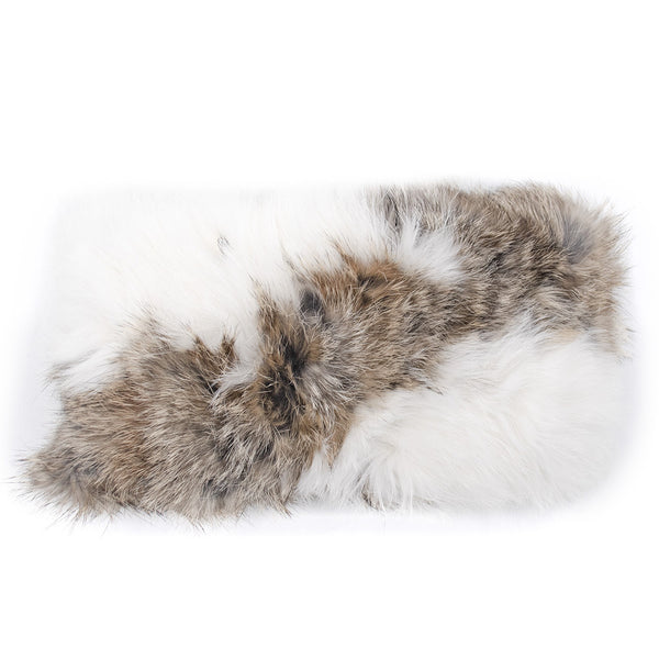Surell Twisted Rabbit Fur Textile Knit Headband
