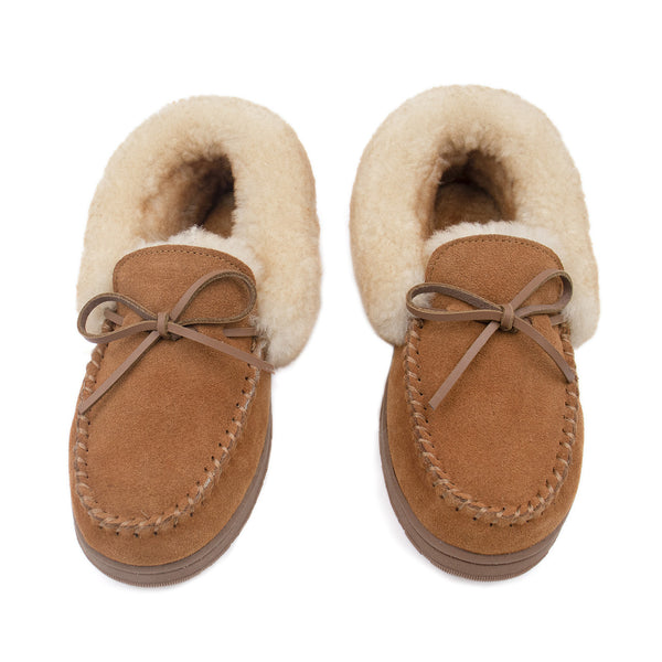 Surell Women's Shearling Moccasins
