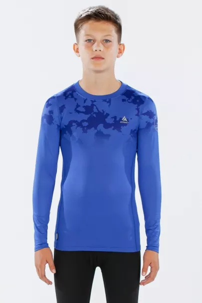 Surfanic Surfanic Bodyfit Boys Broken Map Crew Neck