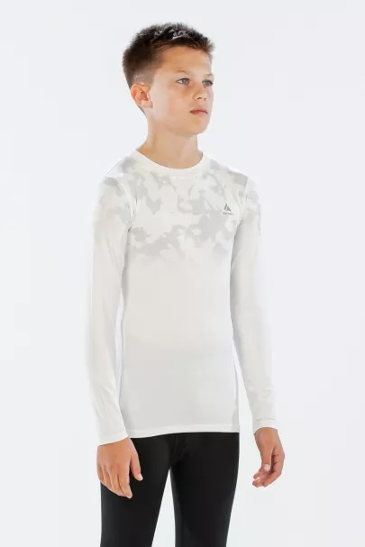 Surfanic Surfanic Bodyfit Boys Broken Map Crew Neck