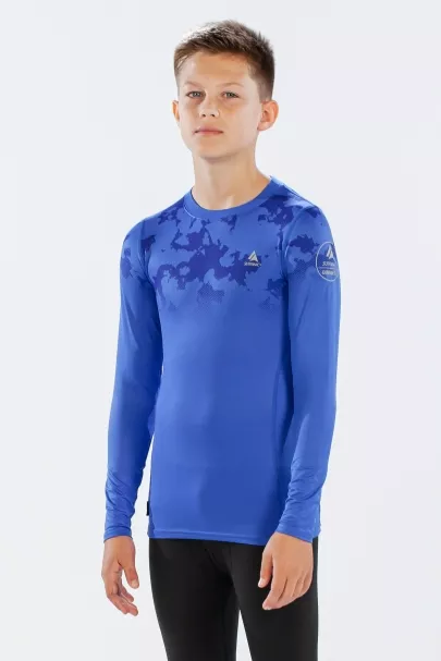 surfanic Surfanic Bodyfit Boys Broken Map Crew Neck