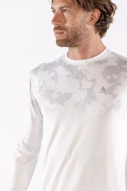 Surfanic Surfanic Bodyfit Broken Map Crew Neck