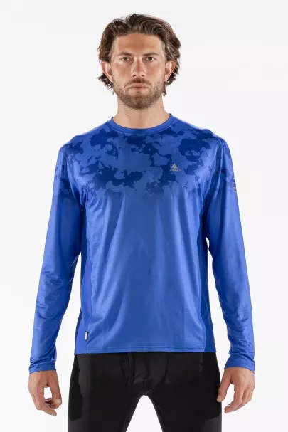 Surfanic Surfanic Bodyfit Broken Map Crew Neck