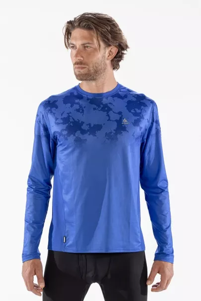 Surfanic Surfanic Bodyfit Broken Map Crew Neck