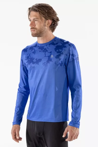 surfanic Surfanic Bodyfit Broken Map Crew Neck