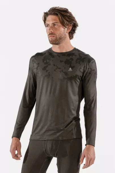 surfanic Surfanic Bodyfit Broken Map Crew Neck