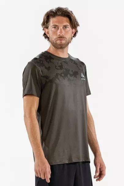 Surfanic Surfanic Bodyfit Broken Map Short Sleeve