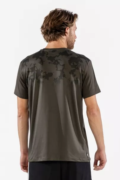 Surfanic Surfanic Bodyfit Broken Map Short Sleeve