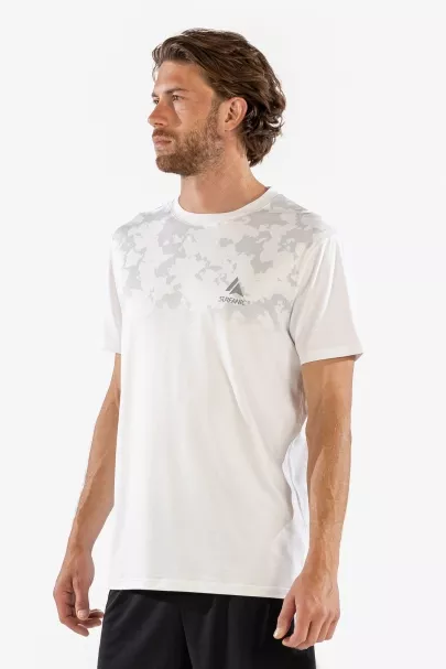 Surfanic Surfanic Bodyfit Broken Map Short Sleeve