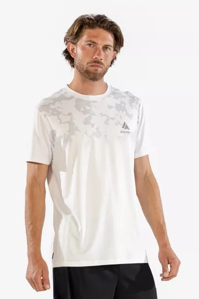 Surfanic Surfanic Bodyfit Broken Map Short Sleeve