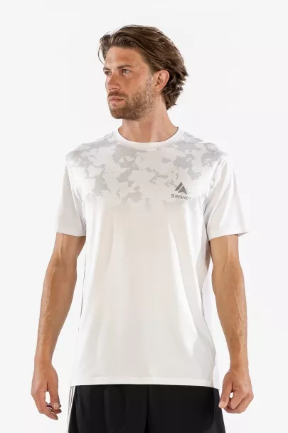 surfanic Surfanic Bodyfit Broken Map Short Sleeve