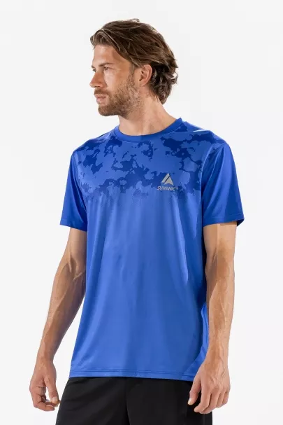 Surfanic Surfanic Bodyfit Broken Map Short Sleeve