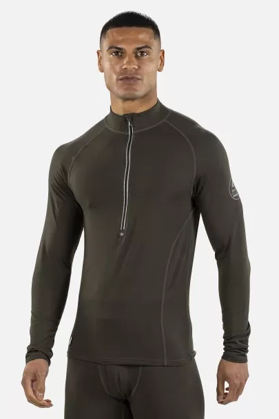 Surfanic Surfanic Bodyfit Zip Neck