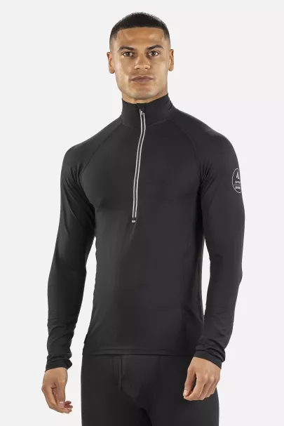 surfanic Surfanic CarbonDri Bodyfit Zip Neck