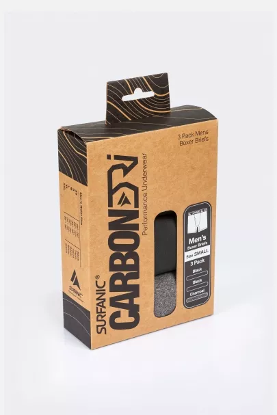 Surfanic Surfanic Carbondri Boxer Shorts 3 Pack