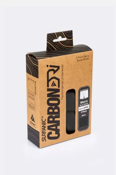 Surfanic Surfanic Carbondri Boxer Shorts 3 Pack