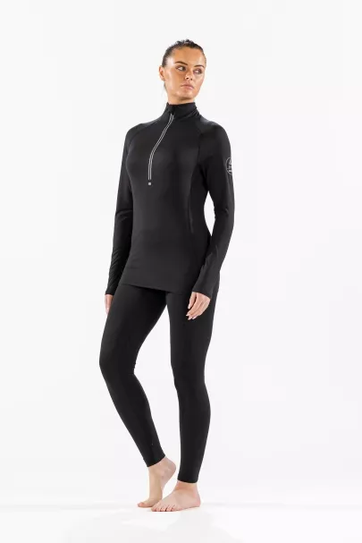 Surfanic Surfanic CarbonDri Cozy Zip Neck