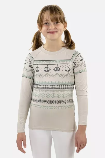 surfanic Surfanic Cozy Fairisle Crew Neck