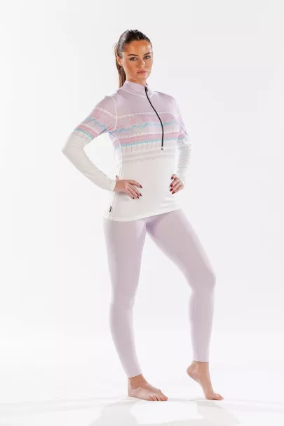 Surfanic Surfanic Cozy Fairisle Zip Neck