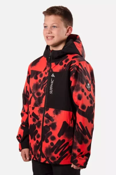 surfanic Surfanic Misfit Vandal Print Jacket