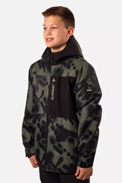 surfanic Surfanic Misfit Vandal Print Jacket